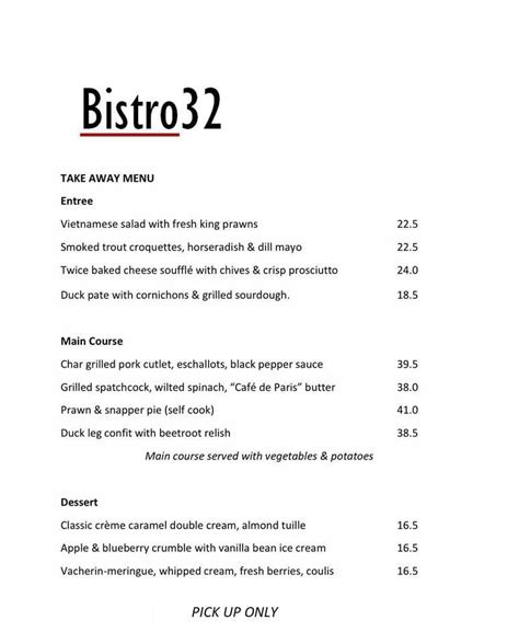 bistro 32 caringbah|bistro 32 caringbah menu.